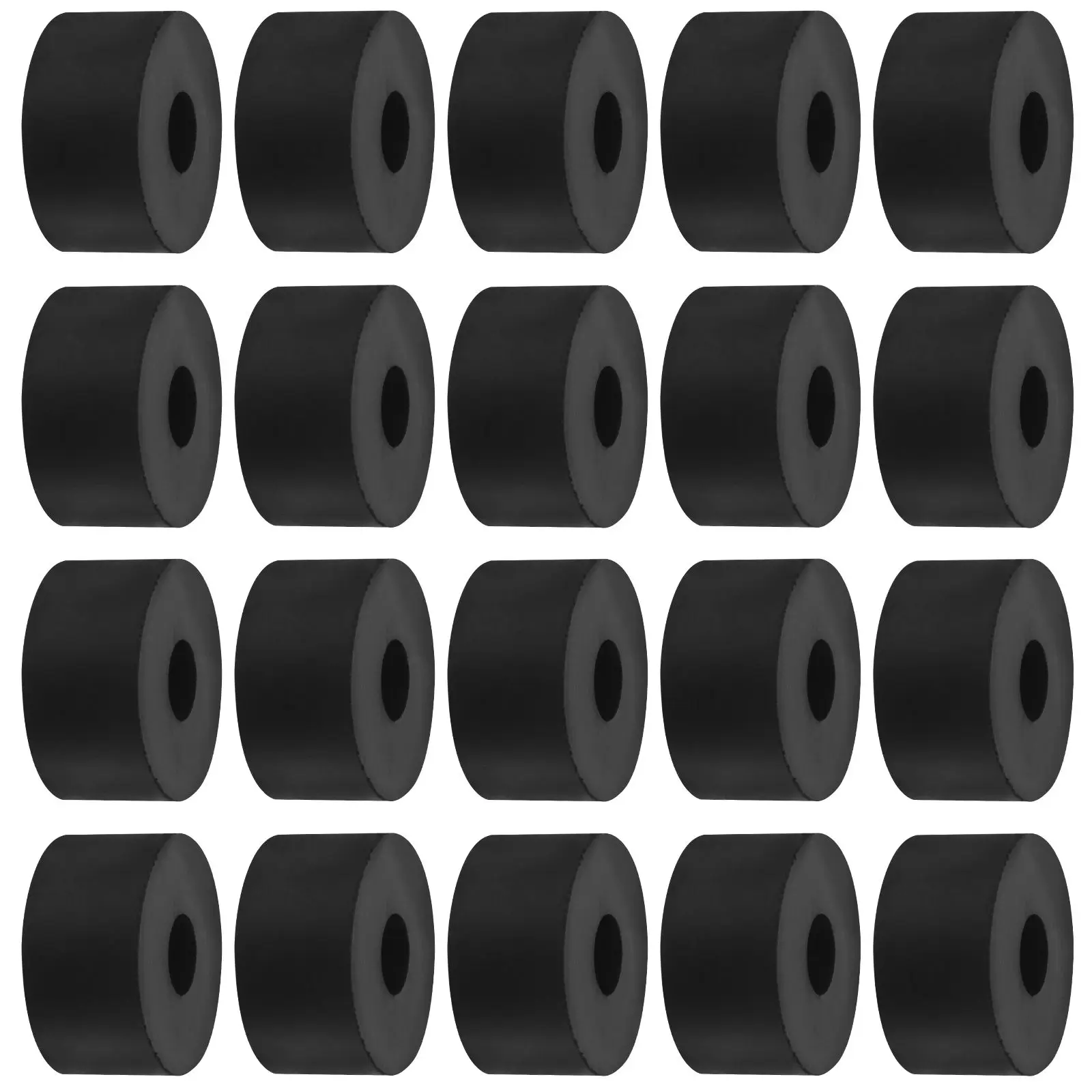 

Flowerpot Mats Shock-absorbing Durable Wear-resistant Black Small Round Pads for Planters Pot Feet Tray Rubber Buffer