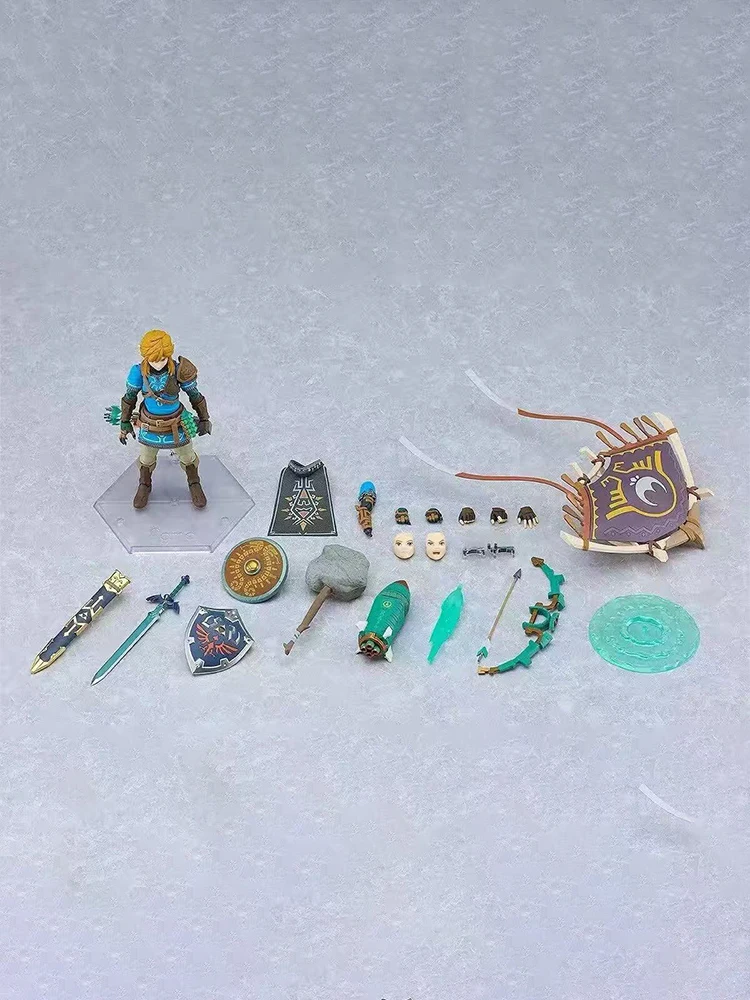 The Legend Of Zelda Figuur Link Actiefiguren Figma 626 Figuur Pop Bureau Decoratie Beeldje Collectie Model Kinderspeelgoed Verjaardagscadeau - afbeelding 2