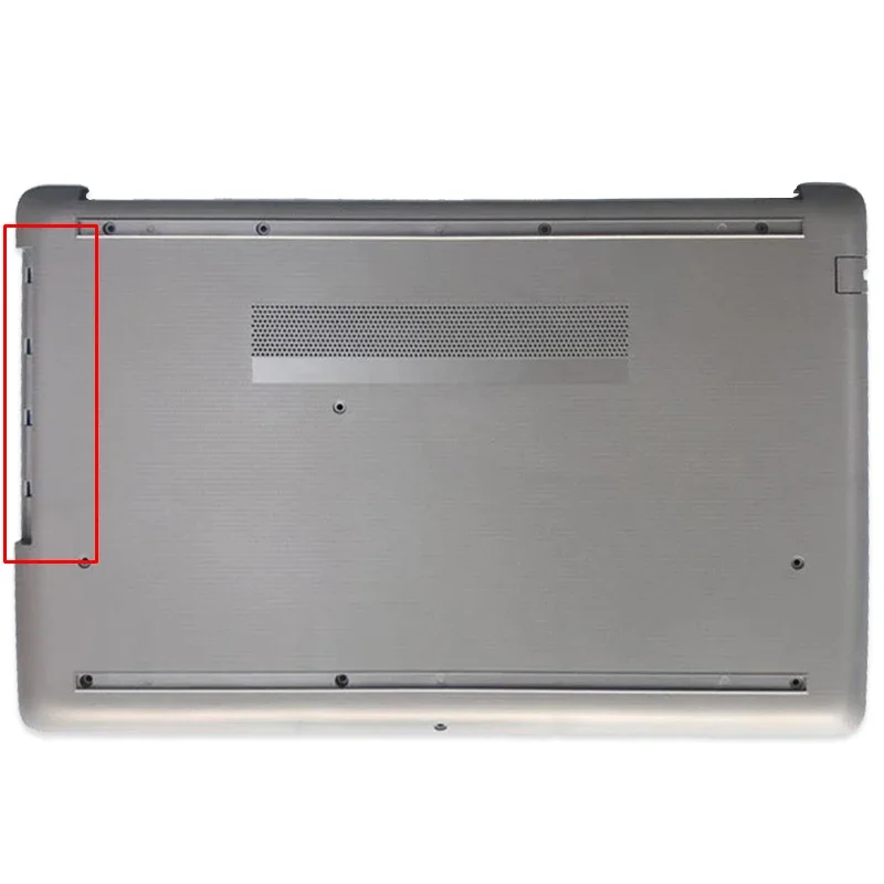 Imagem -05 - Superior para Laptop hp Lcd Tampa Traseira Moldura Frontal Dobradiças Palmrest Inferior Shell Cinza Novo 15-da 15-db 250 g7 255 g7 Tpn-c135 Case