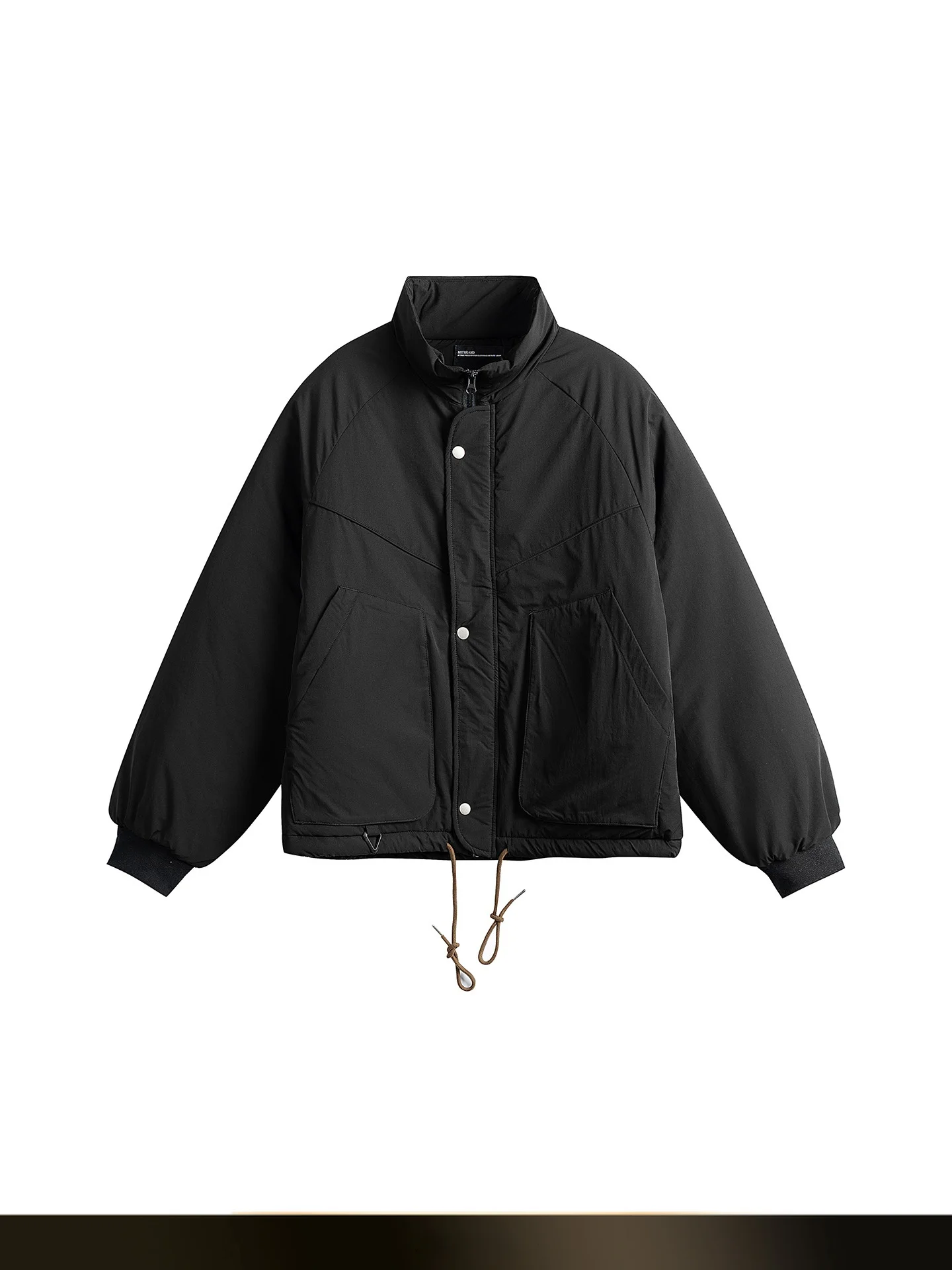 

Мужская зимняя свободная теплая куртка Nted American Retro Patchwork с воротником-стойкой, хлопковая, в стиле рабочей одежды, для пар