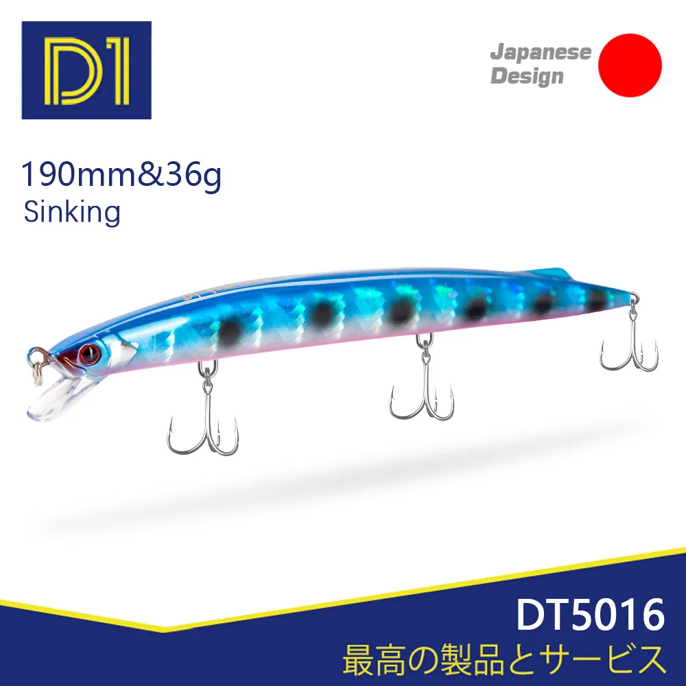 d1-fishing-long-jerk-minnow-lure-trolling-wobblers-Agua-do-mar-para-truta-baixa-profundidade-06-09m-190mm-36g