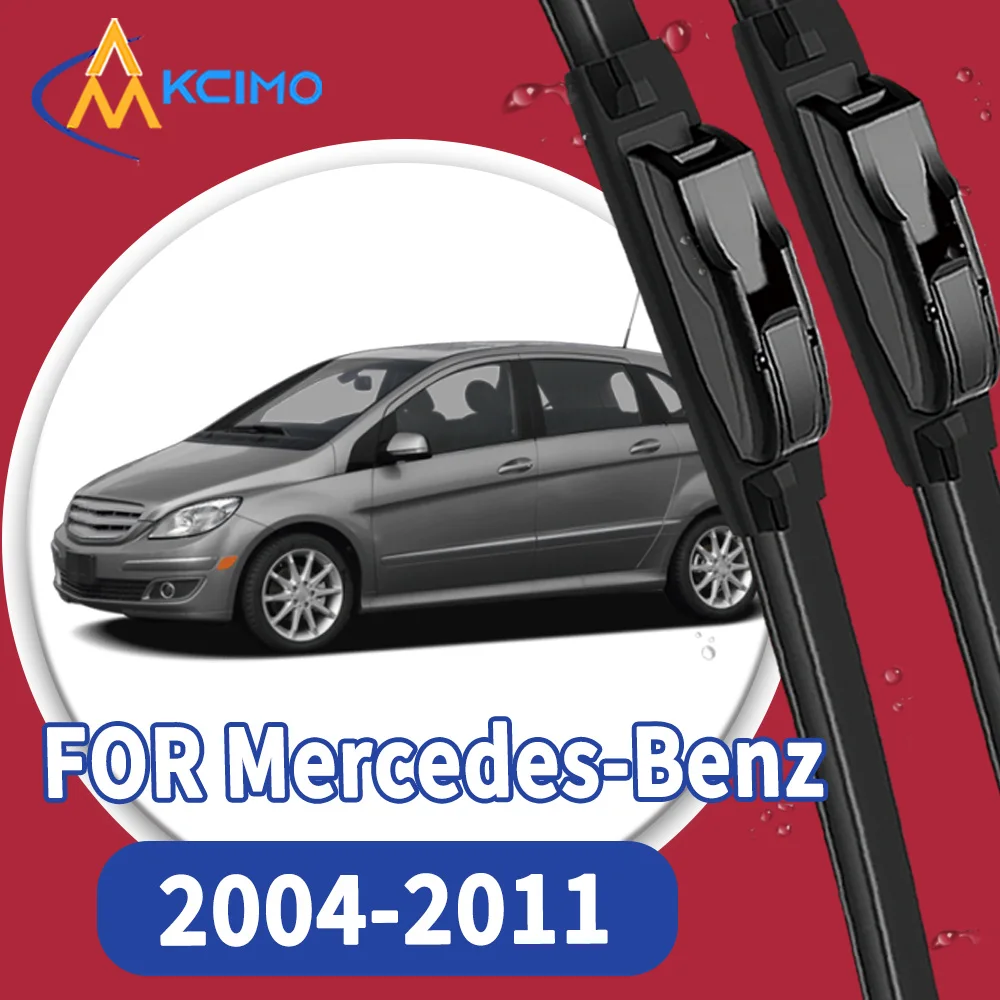 

High Quality 2pcs Windscreen Car Rain Brush Front Windshield Auto Wipers Perfect Fit for Mercedes-Benz B-Class W245 2004-2011