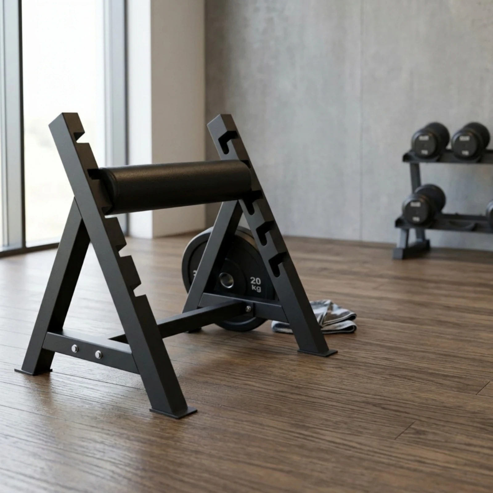 Home Gym Leg - Soporte Ajustable para Sentadillas Búlgaras, Soporte