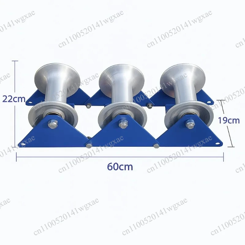 Heavy Duty Portable Roller Pulley Durable Multi-scene Layout Guide Fitting Parts