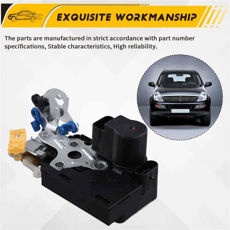 

AB96-Door Latch Assembly Door Lock Actuator Rear Left 7131008003 For Ssangyong Rexton 2001-2017