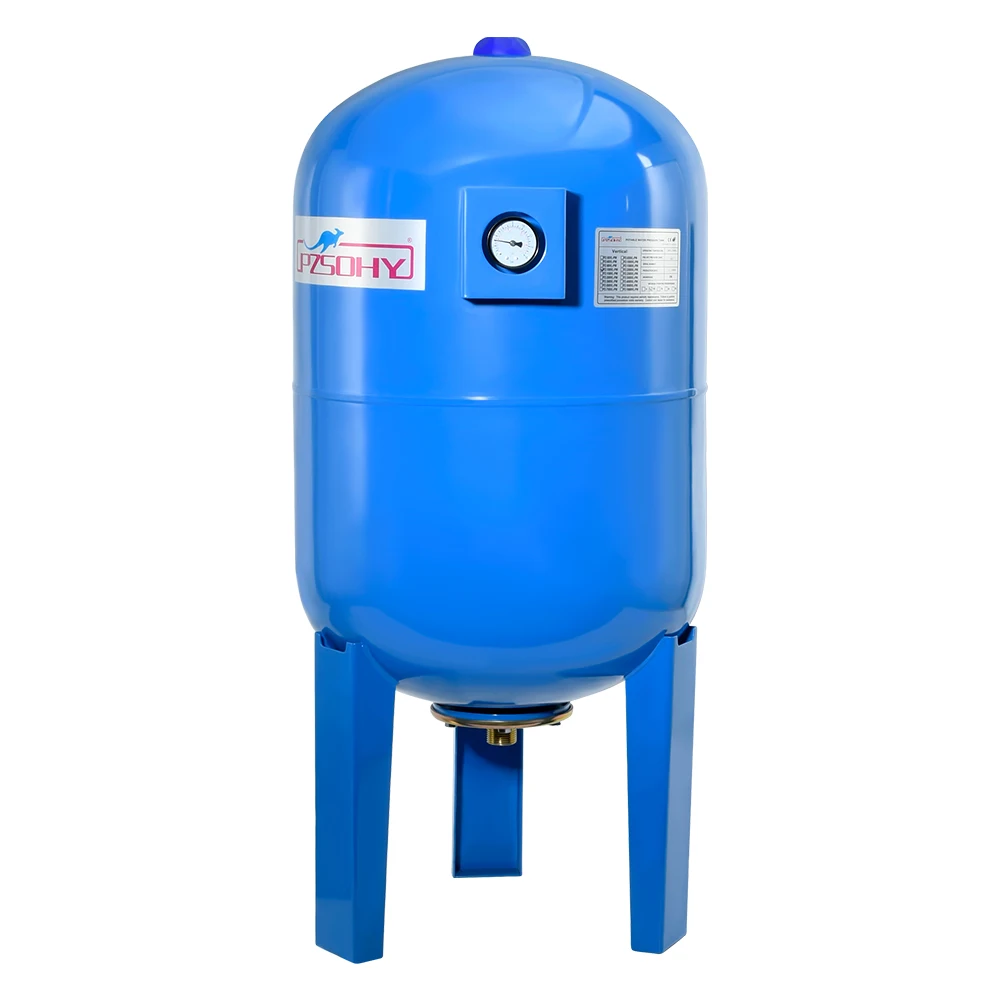 

2025Manufacturers Can Customize 100L 16bar Vertical Air Compressor Receiver Pressure Carbon Steel Water Supply Stabilizing Tank