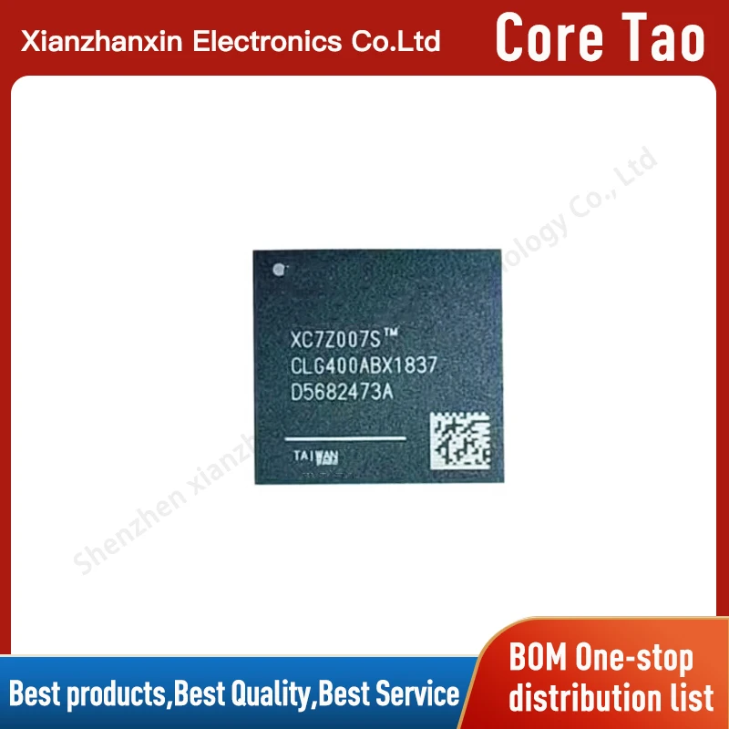 1PCS/LOT  XC7Z007S-CLG400 XC7Z007S BGA400  home furnishings FPGA programmable