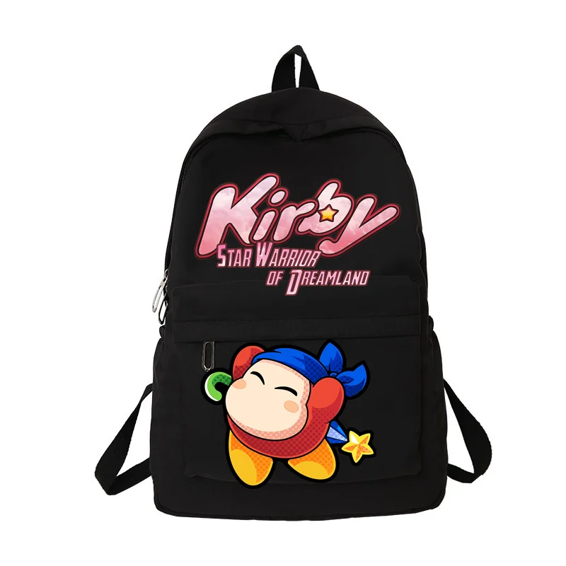 Cute Kirbies Female College Backpack Lady Large Capacity Waterproof Trendy Women Laptop Student SchoolBag Anime Men Backpack