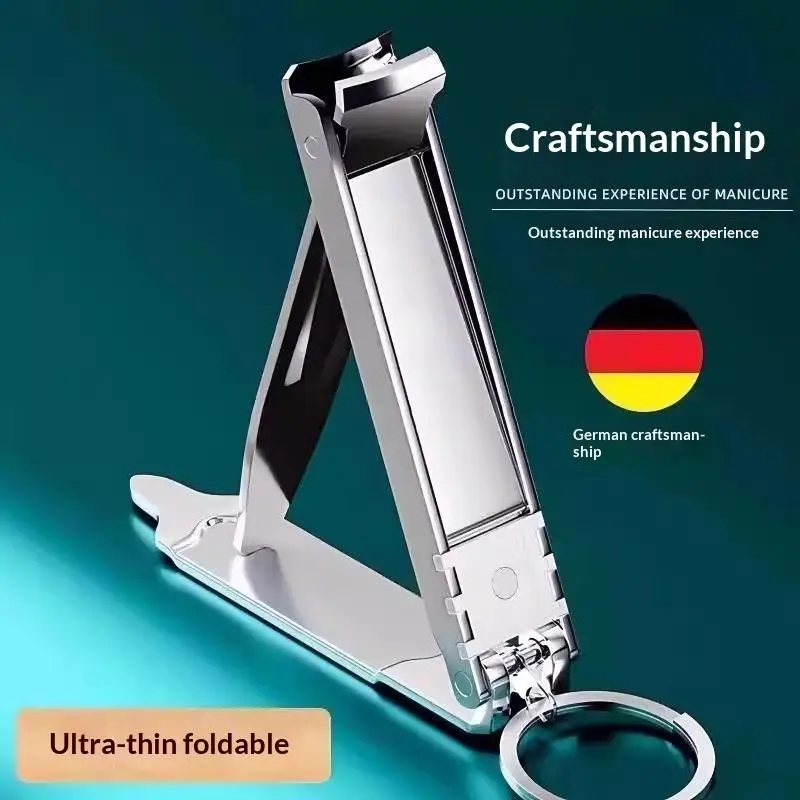 Ultra-thin Nail Clippers Ergonomic and Compact for Comfortable Use at Home