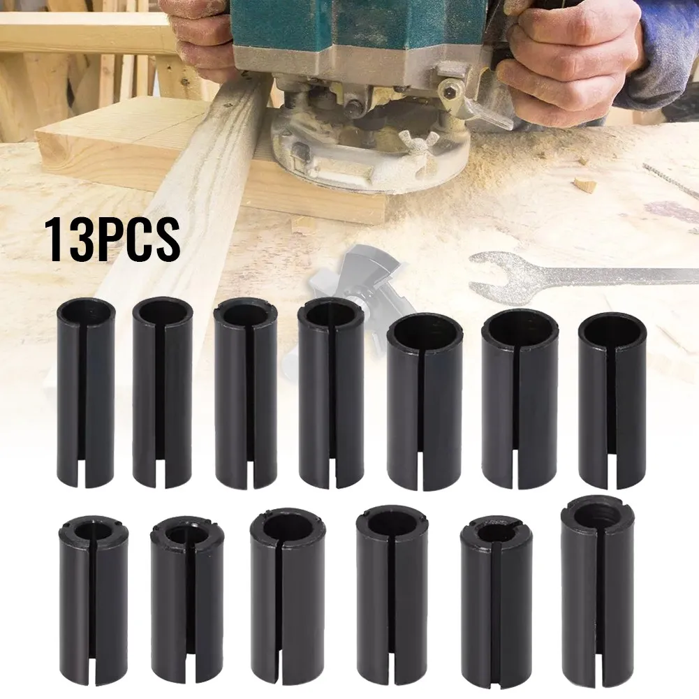 Router Bit Adapter Collet 6 6.35 8 10 12 12.7mm CNC Milling Cutter Precision Chuck End Mill Adapter Machine Tool Holder