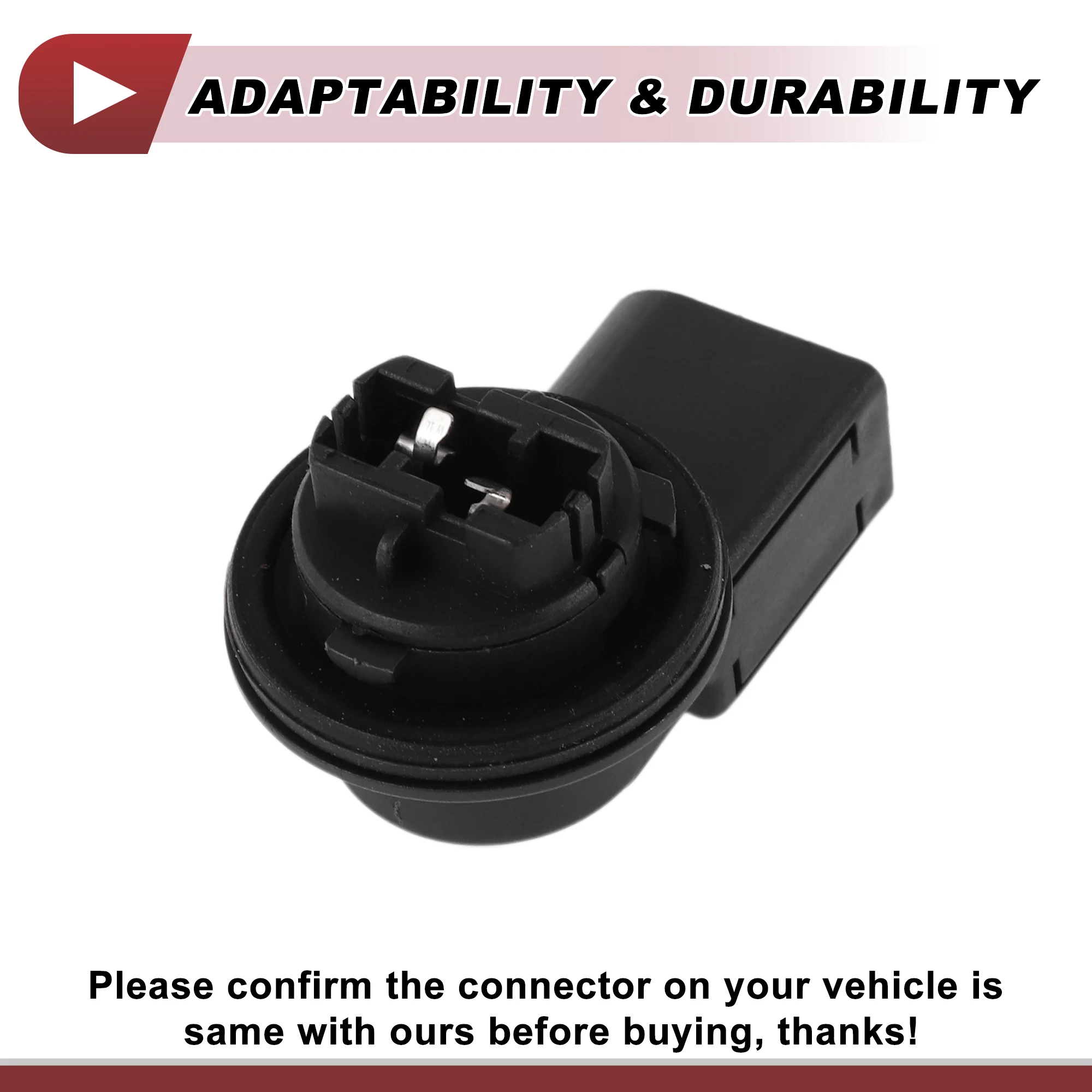 

X Autohaux 1 шт. DRL гнездо для дневных ходовых огней для VW Passat B8 2015-2024 No 6C0941669 разъем лампы 2 Pin