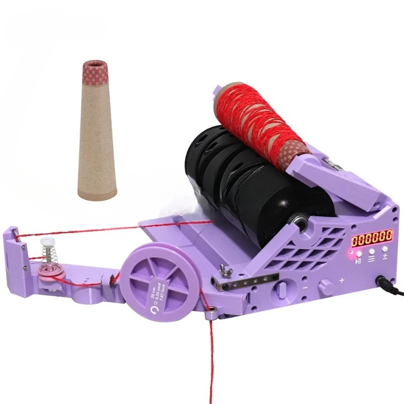New Electric Yarn Winder, Desktop Yarn Winder That can calculate length and weight, Tufting DIY，Ideal Present for Crochet Lover