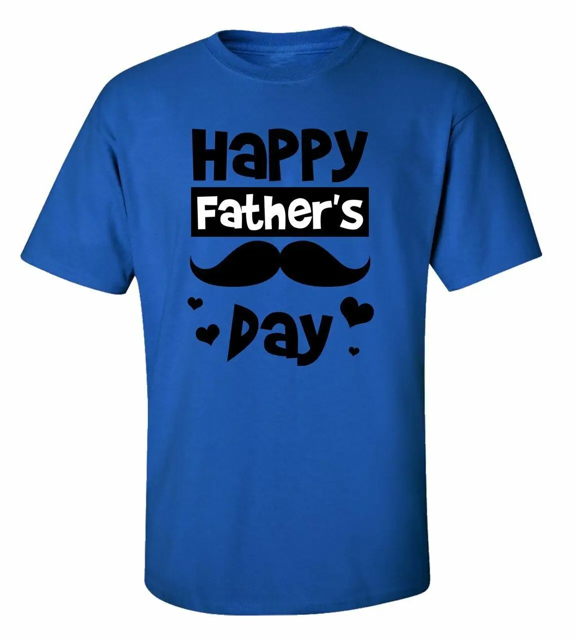 Giorno Pap Happy Father's Day Uomo T Shirt Manica Corta