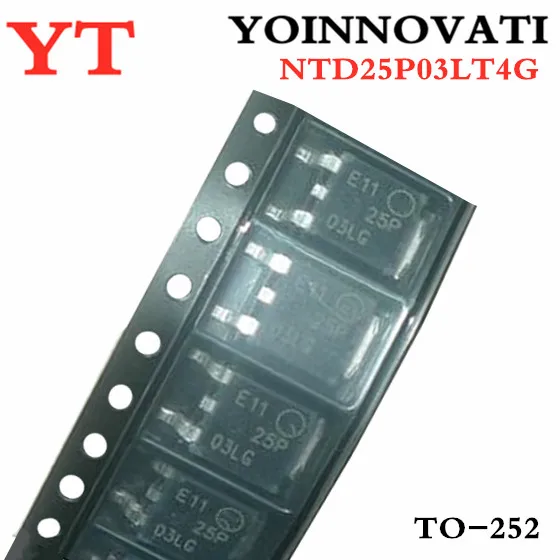 

100pcs/lot NTD25P03LT4G NTD25P03 25P03LG TO-252 IC Best quality