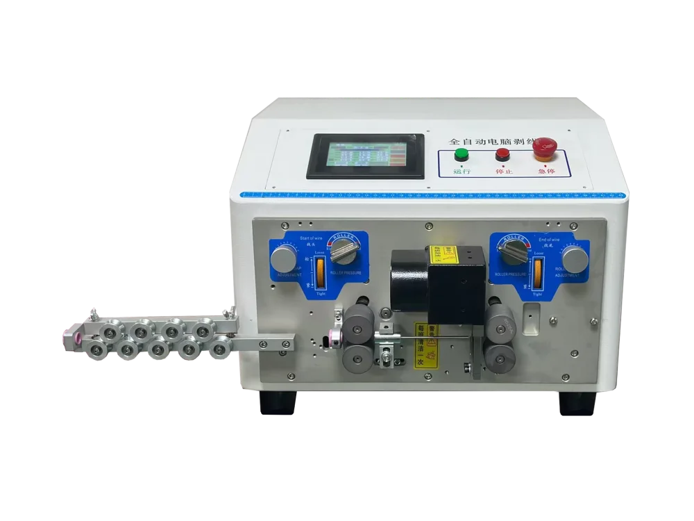 2S Universal Double Wire Automatic Electric Computerized Stripping Knitting Machine Wire Harness Equipment Cable Cutting Machine