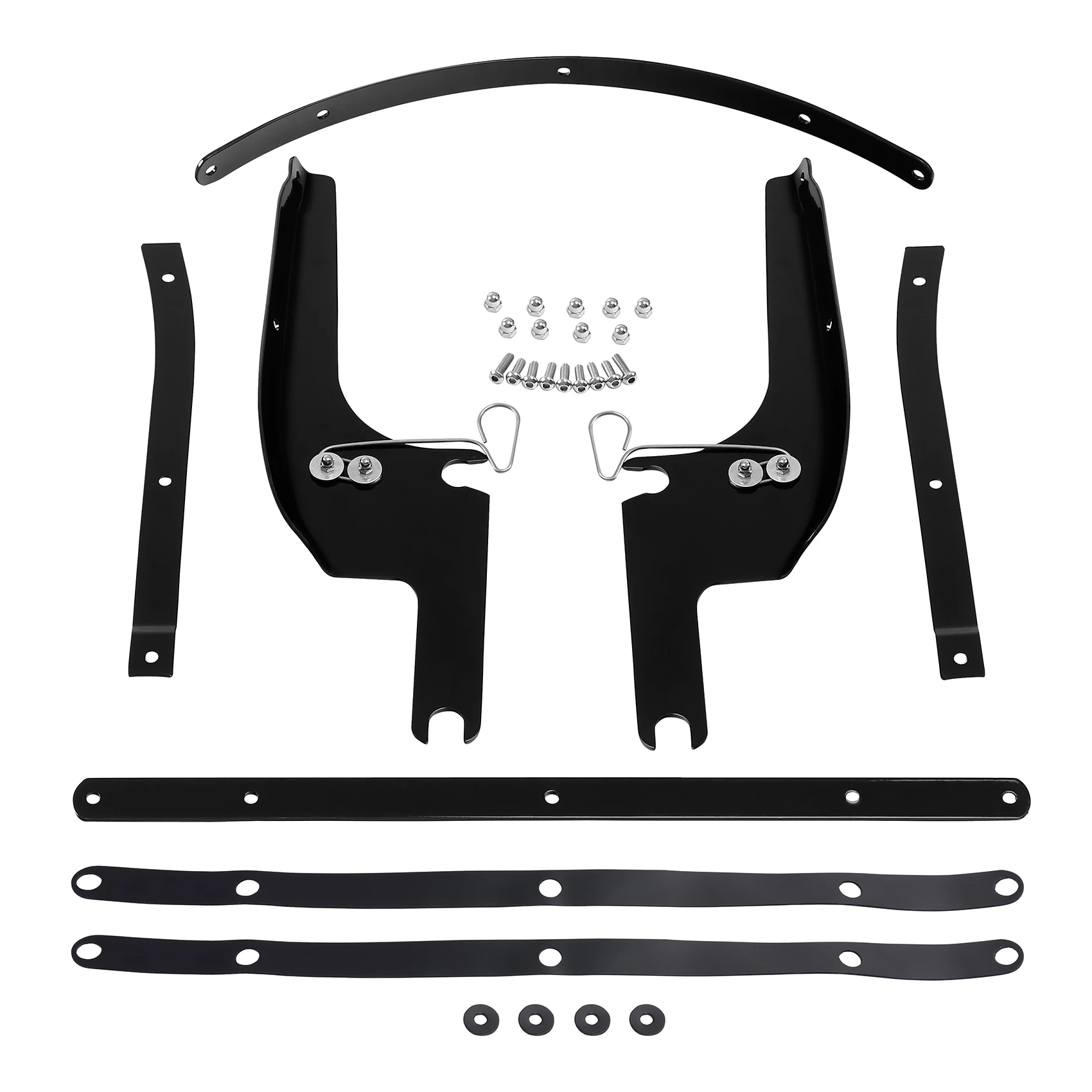 

Windshield Windscreen Bracket Kits For Harley Touring Road King FLHR 1994-2022 2019 2018 Special Classic Motorcycle