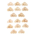 8Pcs Spanish