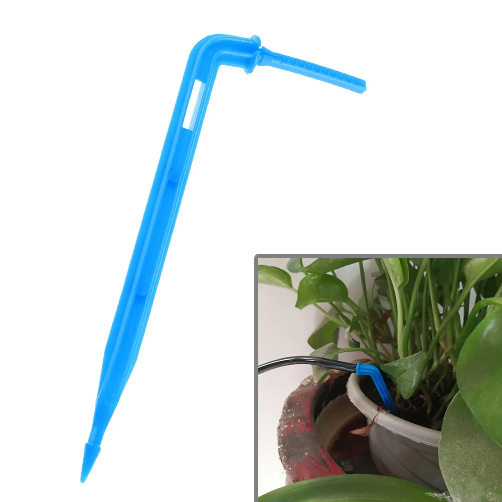 50PCS Bend Arrow Dripper Micro Drip Irrigation Kit Bending Arrow Emitters Garden Watering Saving Micro Dripper