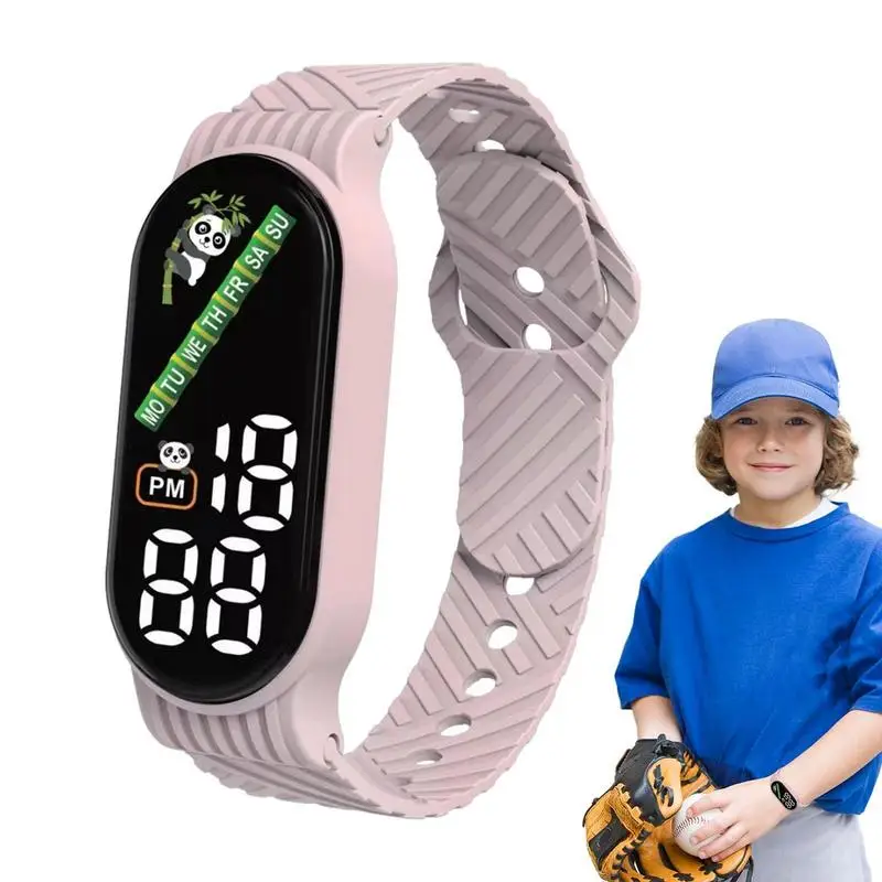 Kids Fitness Watch Waterproof Accurate Touch Screen Digital Watch Students Watch For Children's Daily Gift Fitness Watch For