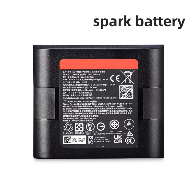 100%Original 6000mAh 14.4V for Positive Grid Spark 2 LIVE EDGE Spark Battery Wireless Bluetooth Speaker Battery