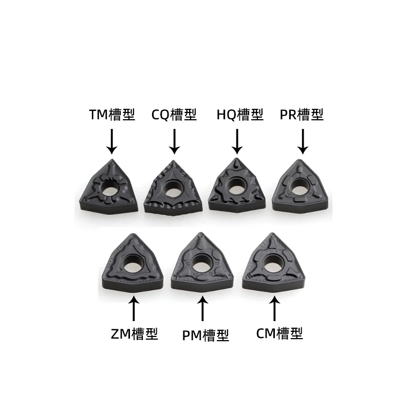 WNMG080412-ZM LF9118 CNC turning tool blade carbide inserts High-Quality Precision Cutting Tools for steel 10Pcs