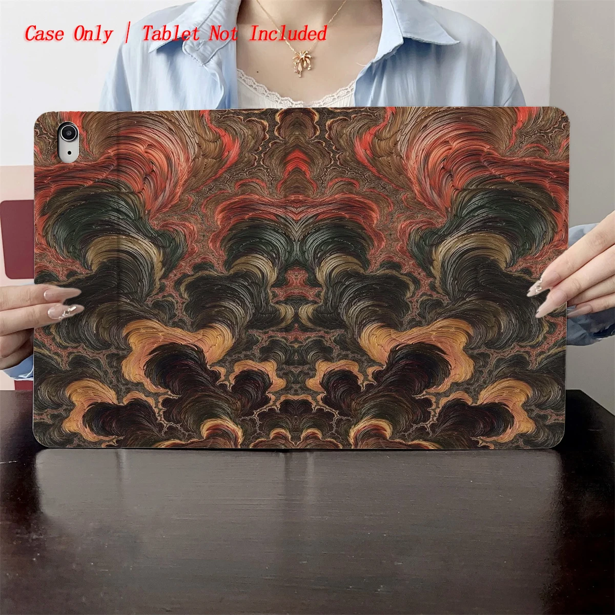 

Выкройка Dark Cloud Pattern 2025 года — подходит для защитных чехлов из нескольких таблеток Apple, таких как iPad/iPad pro/iPad air.