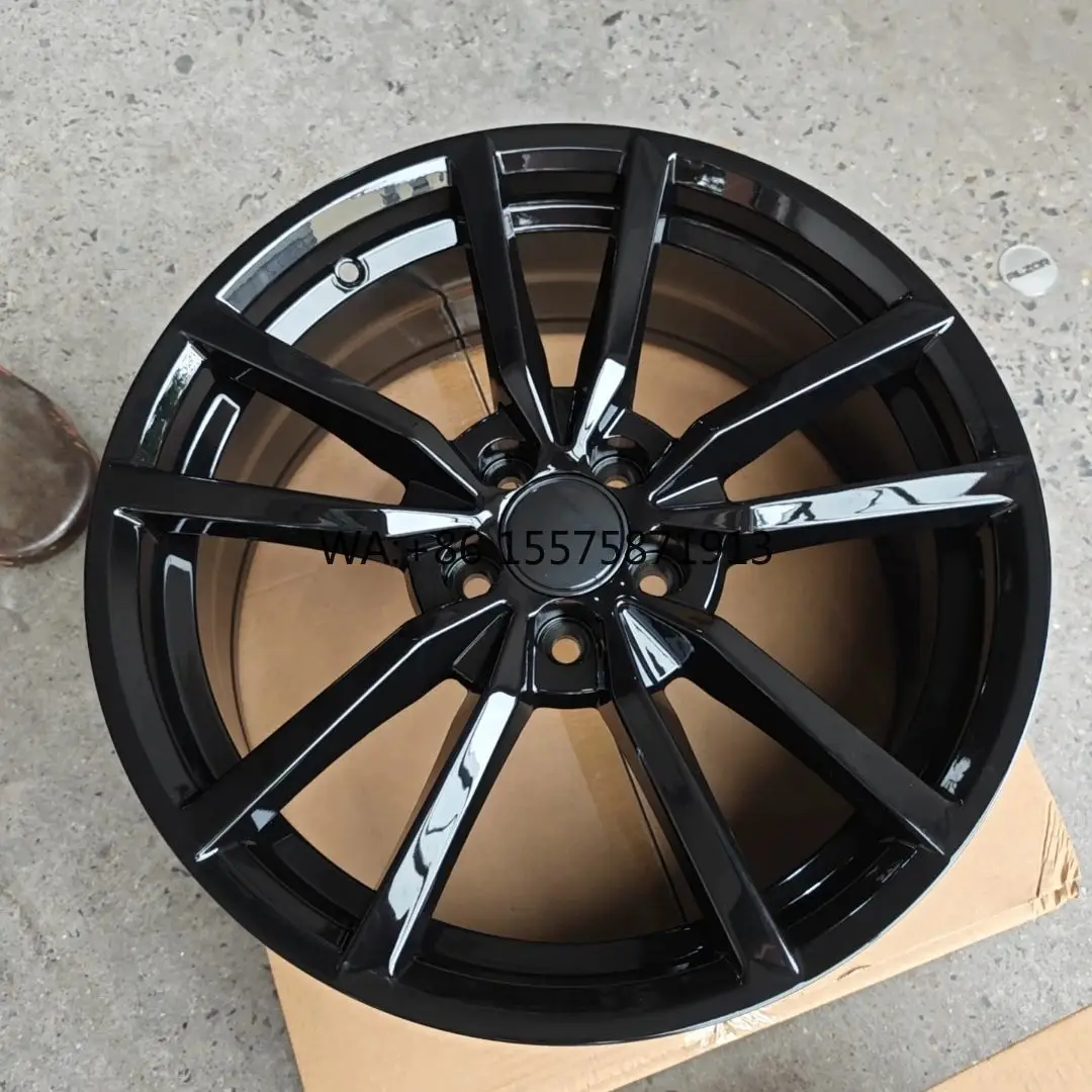 

For TP Hot Sale Muti Spoke Alloy Car Wheel Rim for Golf R 17 18 19 inch 5X112 CB 57.1 Silver Gloss Black Gunmetal in Stock