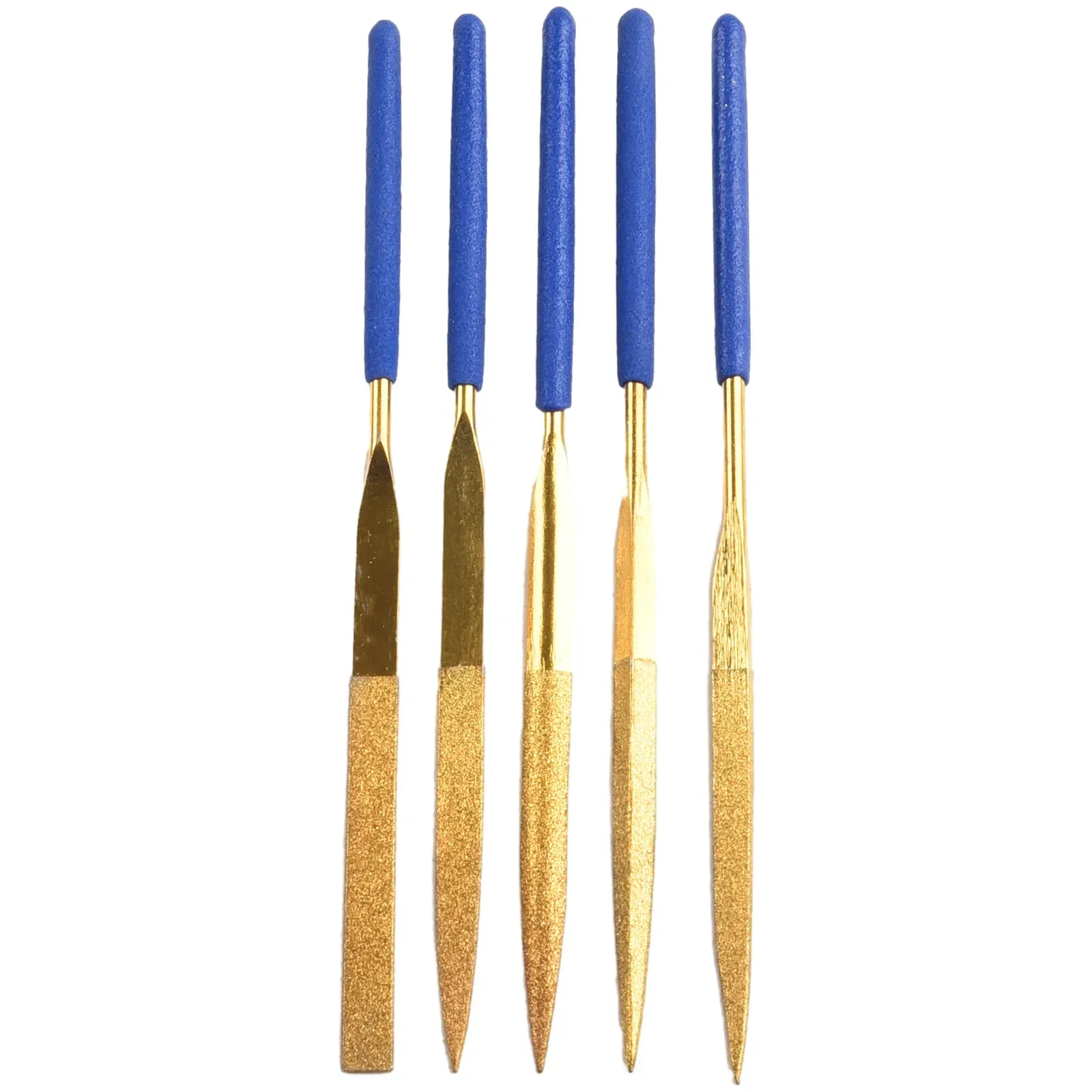 10pcs Diamond Coated Needle Files For Cutting Metal Marble Jade Manual DIY Wood Carving Grinding Abrasive Finishing Hand Tool