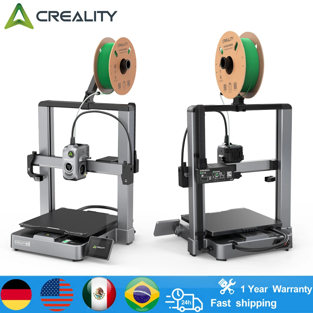 

3D-принтер Creality Hi, поддержка многоцветной печати, автоматическое считывание нити, сердечник XZ, автоматическое выравнивание движения, 260x60x300 мм
