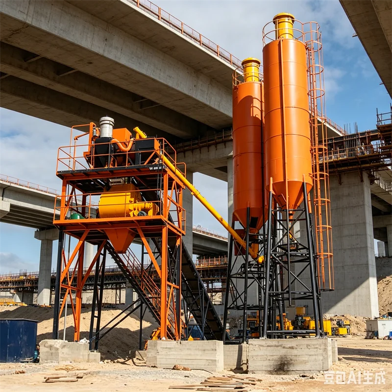 Stationary Ready Mix Concrete Mixing Plant 180m3h Professional Belt Feed Batching Machine System For Mega Construction Project