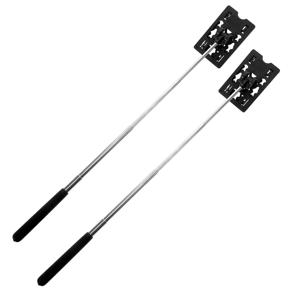 

2Pcs Telescopic Parking Aid Stick for Car Card Holder Parking Pass Extension Tool for Office Garage