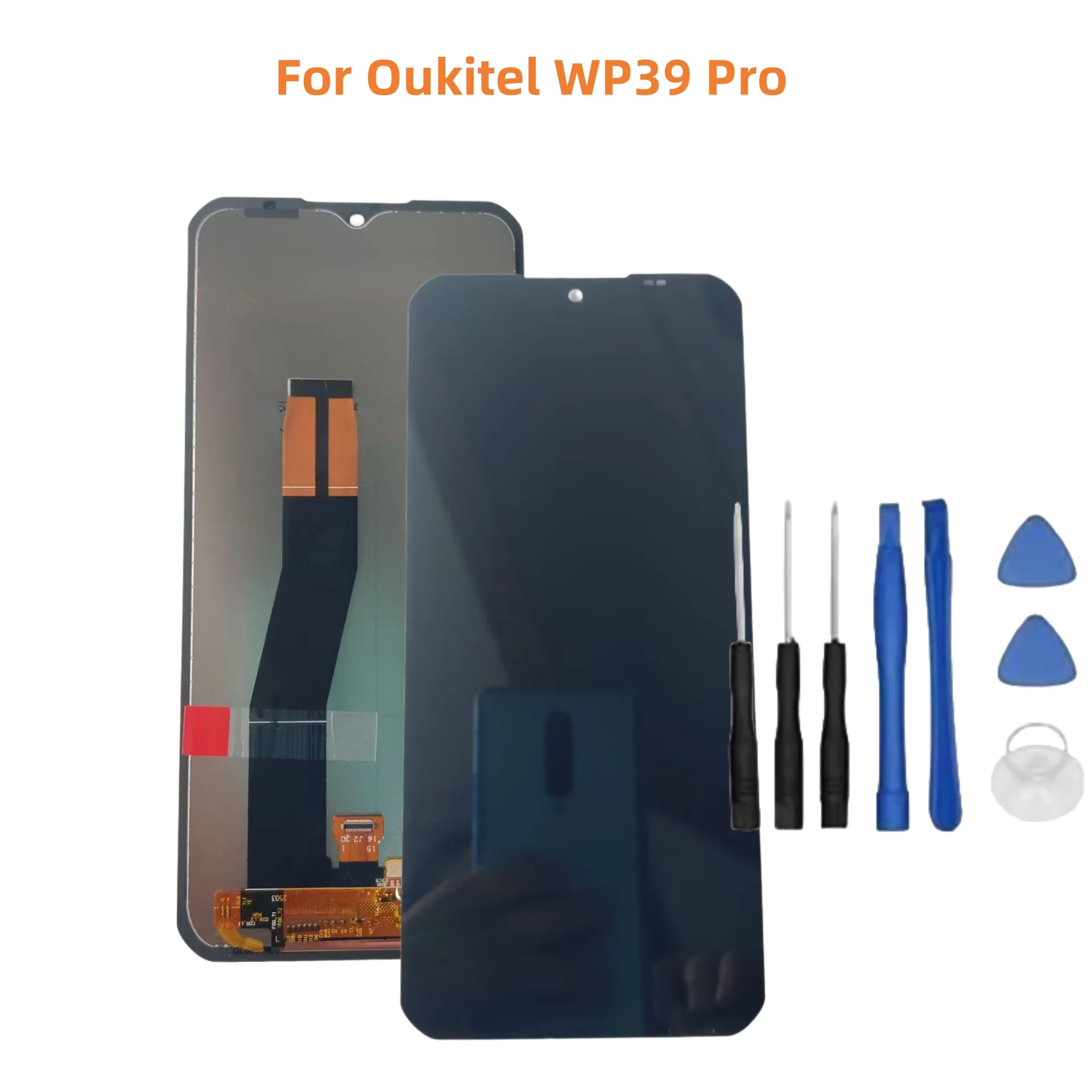 新オリジナル-oukitel-wp39-プロ-66-インチ携帯電話-lcd-ディスプレイ-タッチスクリーンデジタイザアセンブリ修理パネルガラス