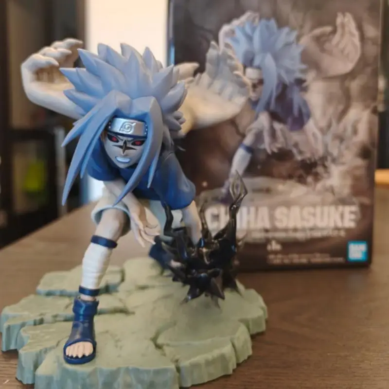 

In Stock Original BANPRESTO Memorable Saga kyuubi Naruto VS Uchiha Sasuke Figure Anime Model Toys Collectible Ornament Gifts