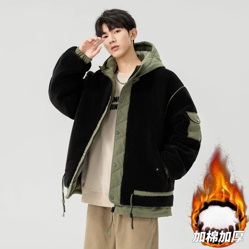 

Мужская парка, мужская повседневная легкая куртка-пуховик, меховые пальто, мужские уличные пальто с капюшоном в стиле ретро, мужские ветрозащитные куртки