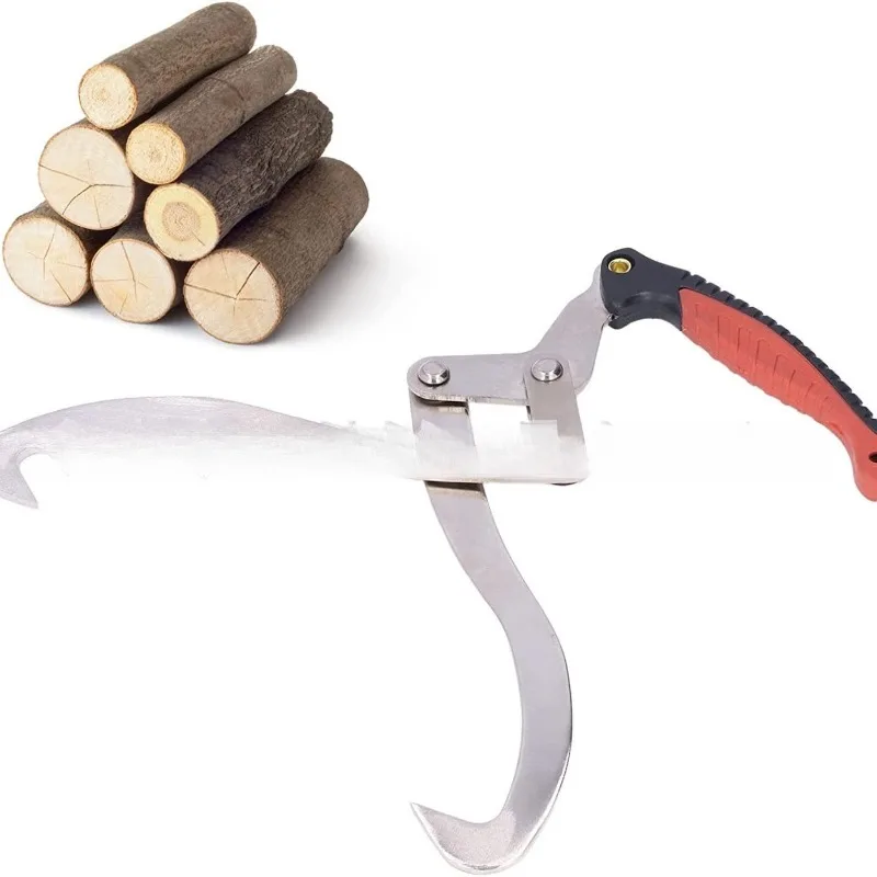 

12 log hooks BBQ hooks Forest wood logging tools Chrome rust proof