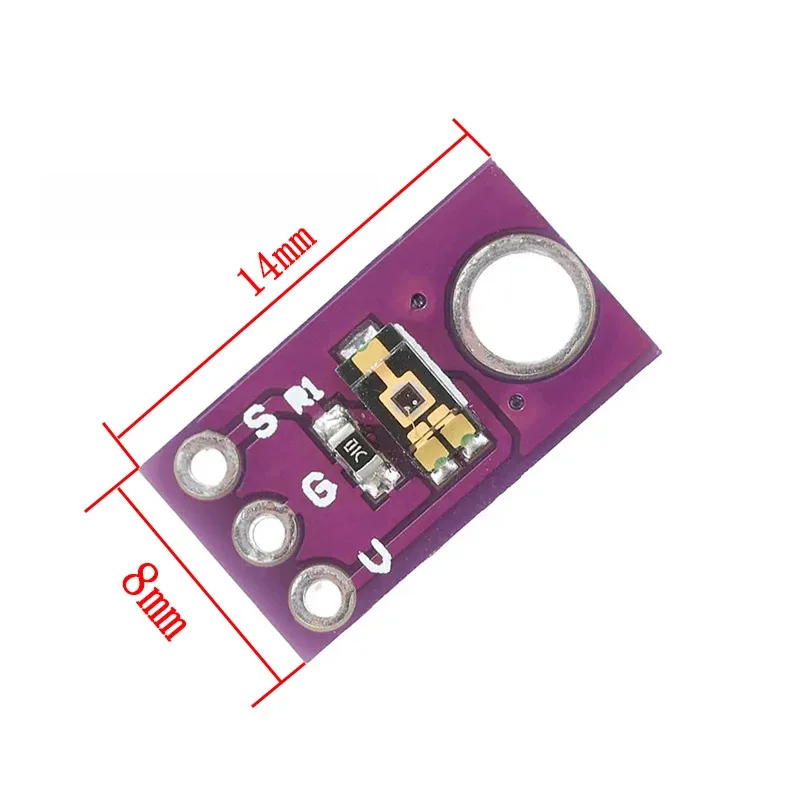 TEMT6000 Ambient Light Sensor, Analog Light Intensity Module, Visible Light Sensor