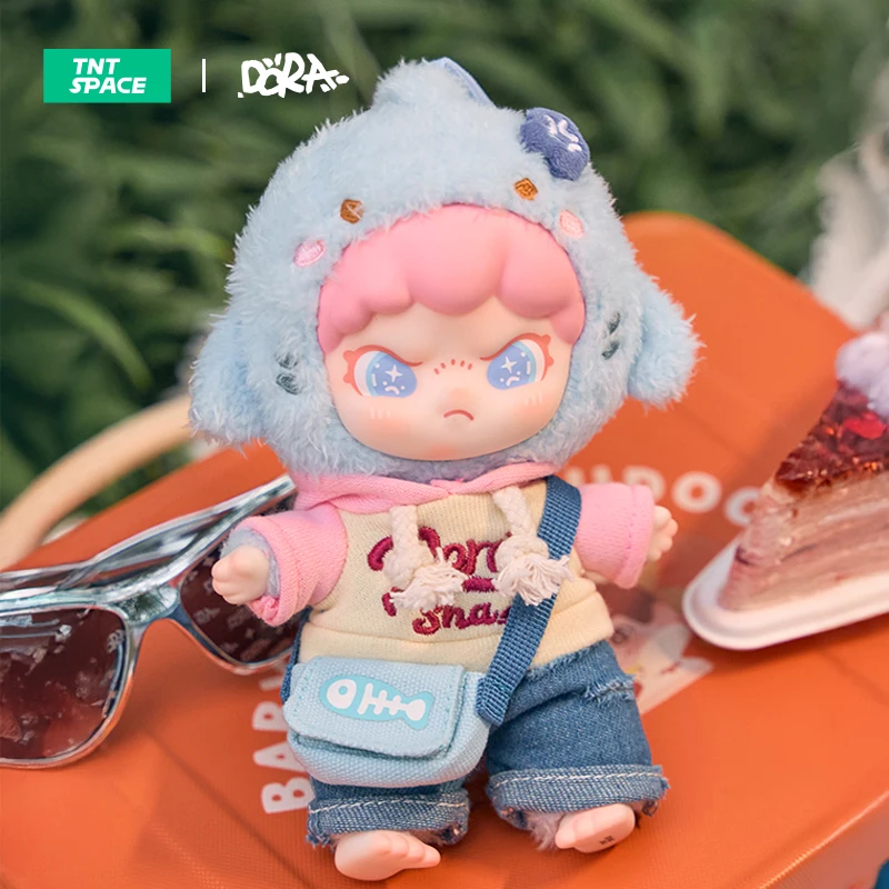 

Подлинная виниловая кукла Dora Sharky Lala Girl, кулон Kawaii Dora, украшение для рюкзака, кукла, аниме-фигурка, игрушка, Рождественский подарок