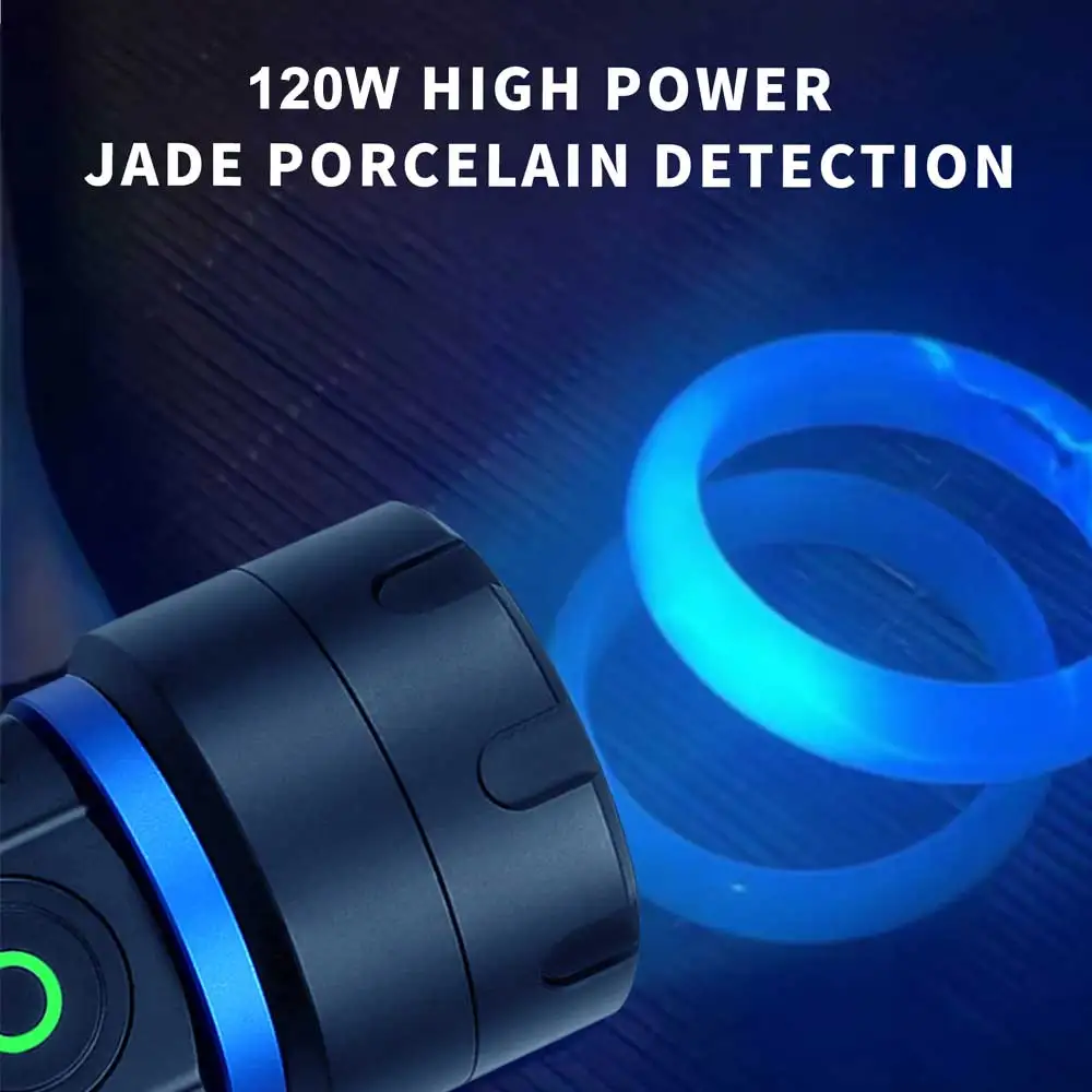 مصباح يدوي للأشعة فوق البنفسجية 365 نانومتر - قوة عالية الوضوح وشعاع احترافي طويل المدى أفضل للمحترفين/التجاري