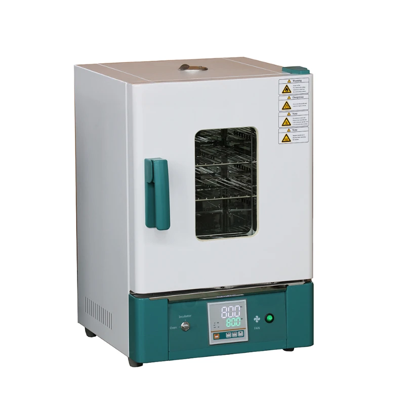 Double function laboratory drying oven and incubator