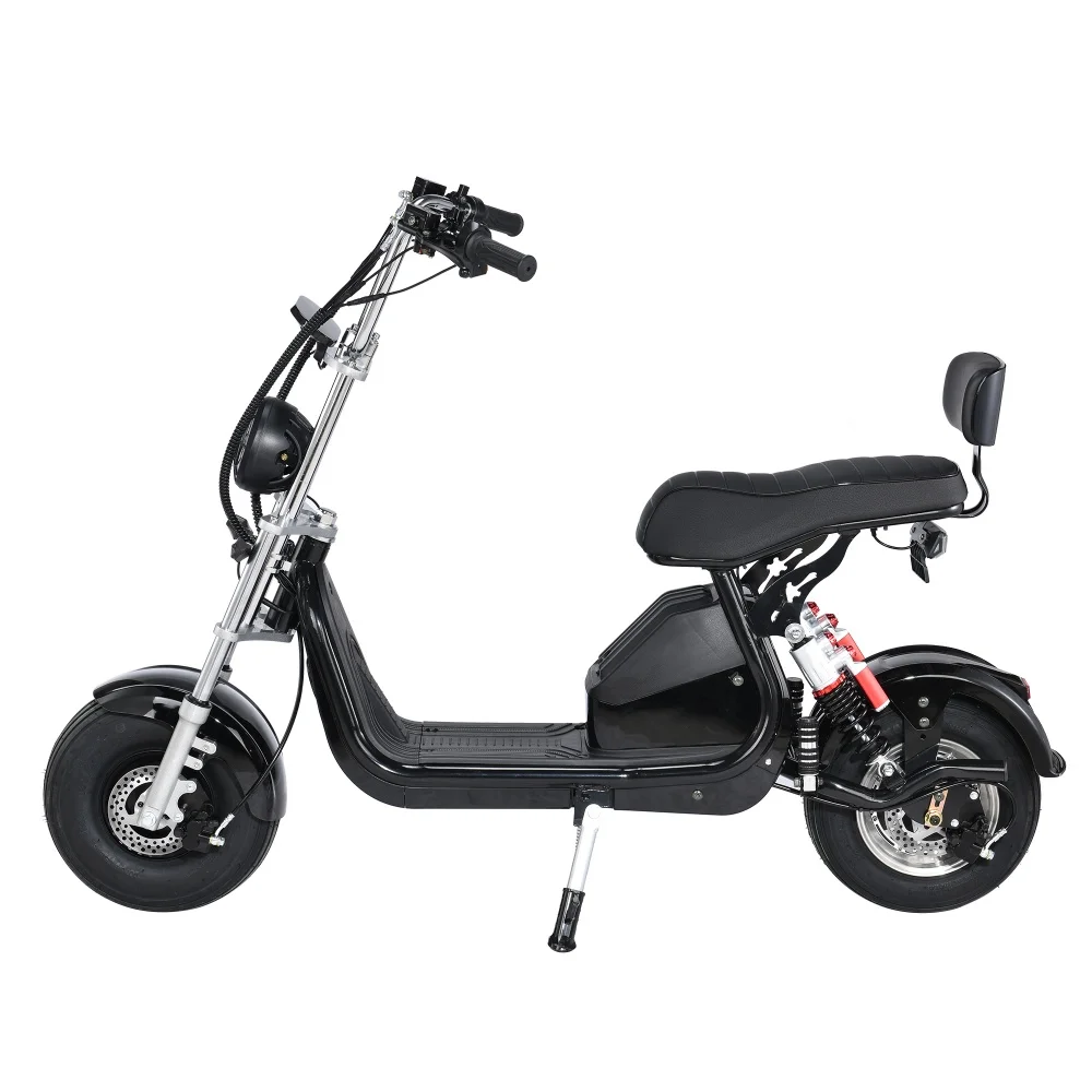 

Электрический мотоцикл Citycoco 2000 Вт, 20 А, 60 В, максимальная скорость, 50 км/ч, уличный электрический самокат