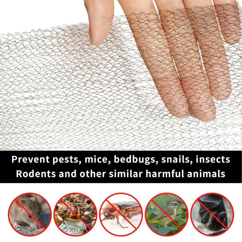 9m Copper Wire Mesh Signal Shielding Net Anti-Snail Copper Wire Net Wire Pest & Rodent Net Copper Mesh Decor Garden Net