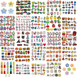 25 Set Cartoon Dieren Schoen Charmes Frasal Flower Food Frietjes Schoen Decoratie Pvc Accessoires Meisjes Geschenken
