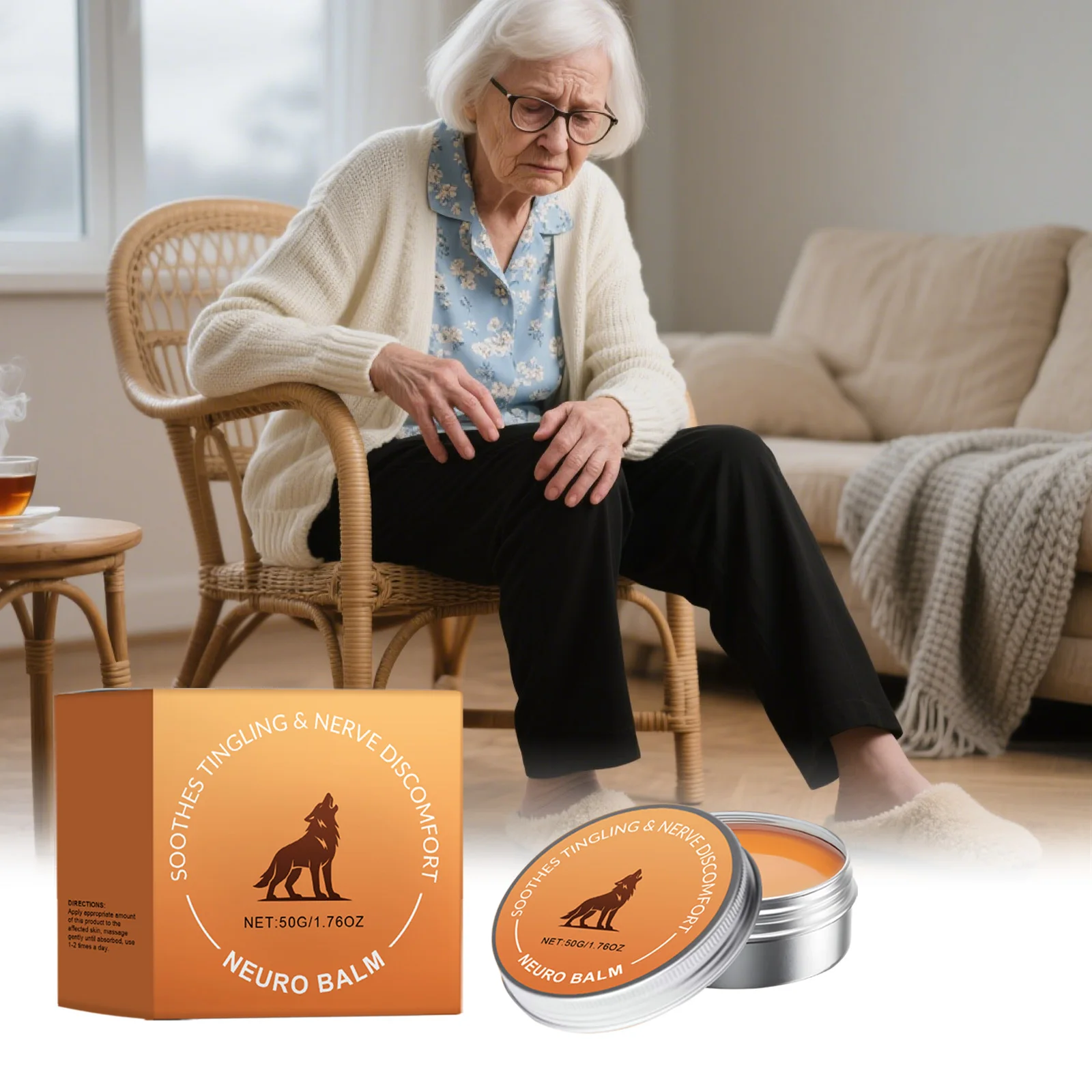 

Успокаивающий крем для тела: нежная формула, ежедневный массажный бальзам с глицерином и аллантоином для комфорта кожи, гибкости суставов и расслабления мышц