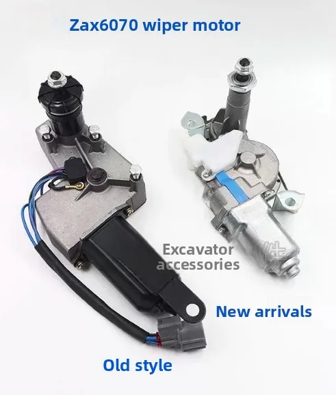 For Hitachi Excavator ZAX60 70-5G-5A Wiper Motor Wiper Motor Assembly Wiper Arm Fast delivery