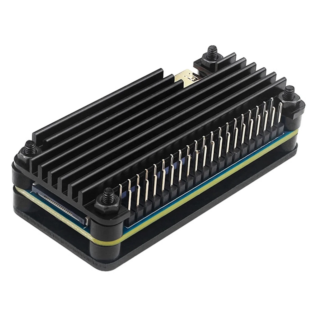 Suitable for Banana Pi M4 Zero Aluminum Alloy Case BPI M4 Zero Metal Cooling Protective Case