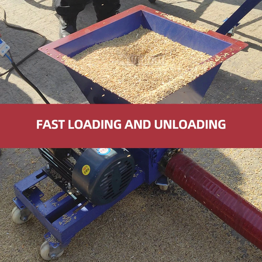 إصدار 2025 من آلة تغذية الدفع لمسحوق الرمل الملحي من نوع هوبر الحبوب من الخلف