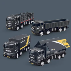 Kids Diecasts Toy Vehicles Simulated Container Truck Freight Vehicle Car Model Toys for Boy Game Gift