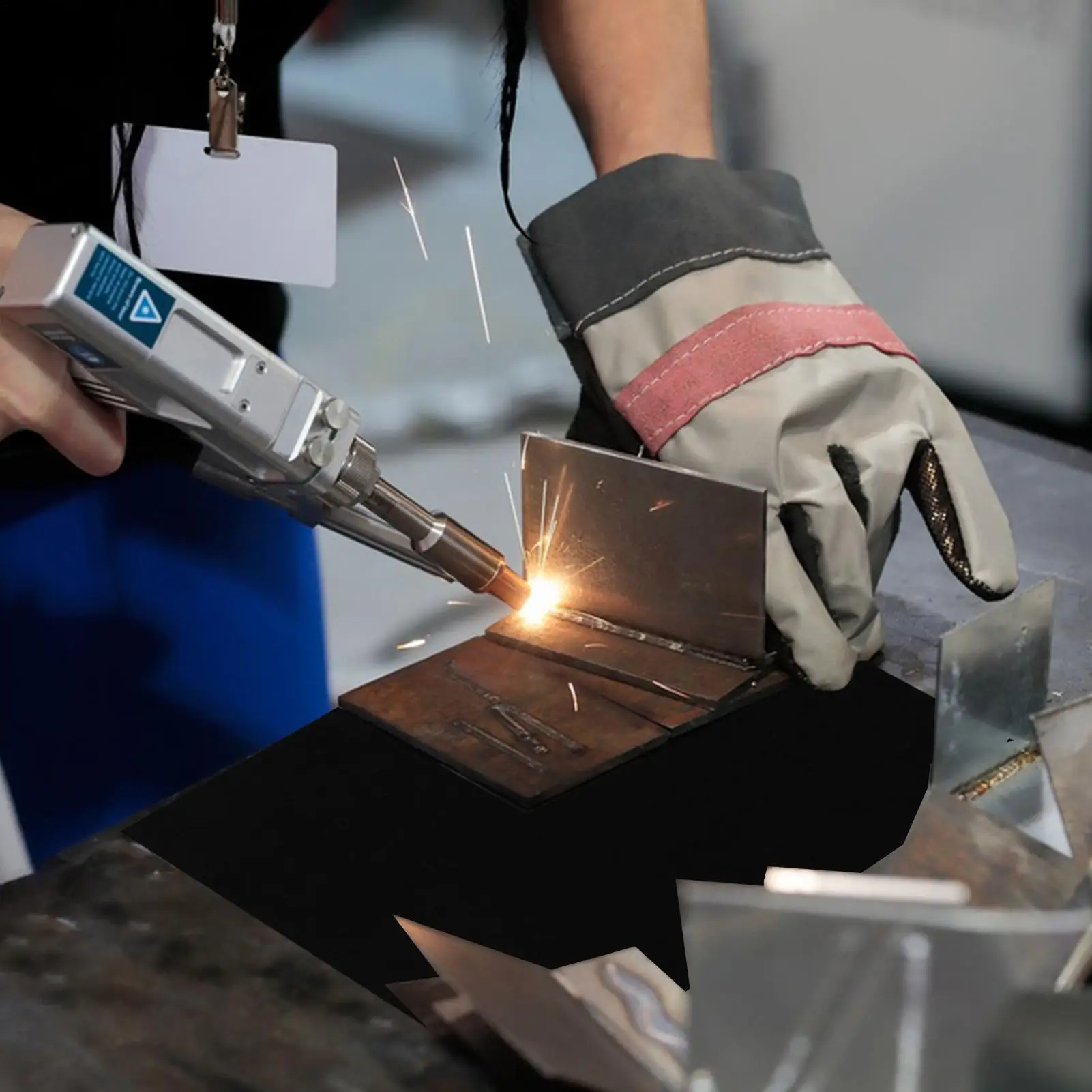 Welding Blanket Fireproof Solder Protector Pad Welding Insulation Pad For Welder Metalworker Fabricator Mechanic Workshop Garage
