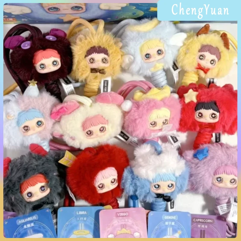 

Подлинная серия гороскопов Maymei, слепая коробка, кавайная милая коллекция кукол, украшение для рабочего стола, модный тренд, подарок для девочки