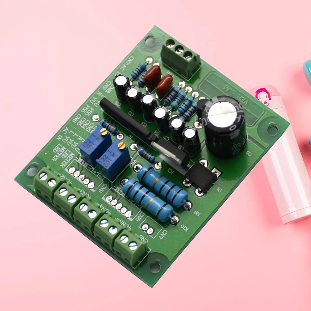 

12V Input Dual Stereo Backlight Audio Level Vu Meter Driver Board Module Amplifier Ic Dynamic Compression Mute Function Ac